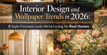 Top Wallpaper & Interior Trends for 2026 (8 Key Looks)