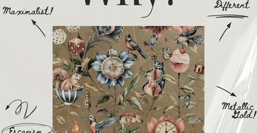 Why Our Curious Creatures Gold Wallpaper Went Viral on TikTok