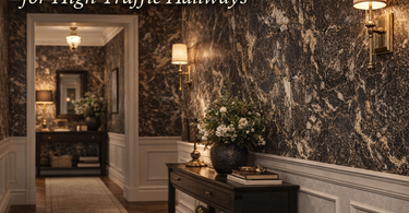 Best Luxury Heavyweight Vinyl Wallpapers for High Traffic Hallways