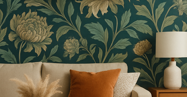 Transform Your Living Room with Stunning Wallpaper