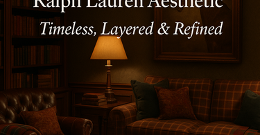 Decoding the Ralph Lauren Aesthetic: Timeless, Layered & Refined