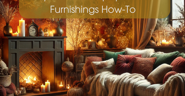 Cozy Winter Wallpaper & Soft Furnishings How-To