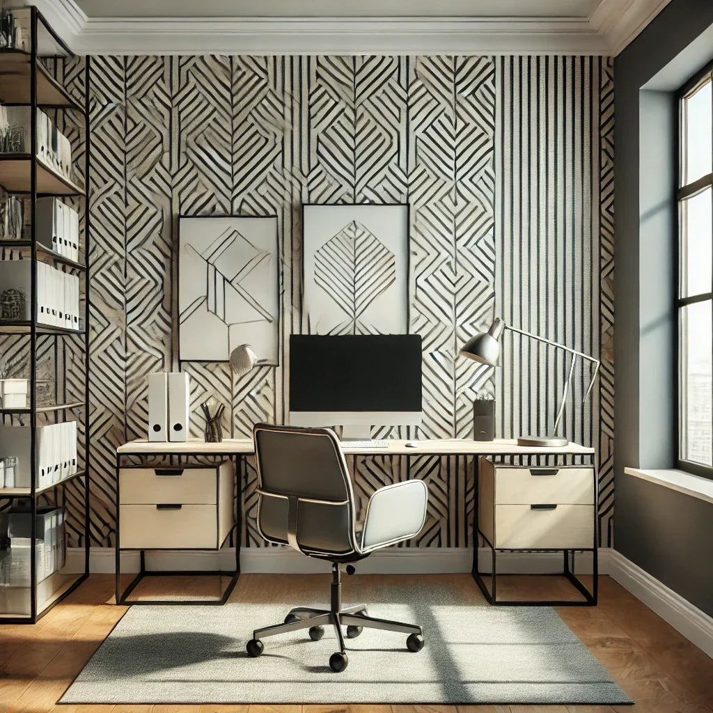 Contemporary Wallpaper Office