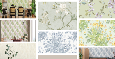 Rosalie, Dancing Iris & Chelsea Ferns: Elegant Floral & Botanical Wallpapers for Every Room