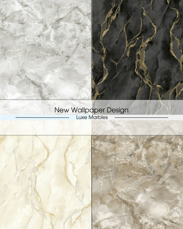 Carlotta and Pandora Marble Patterned Wallpaper