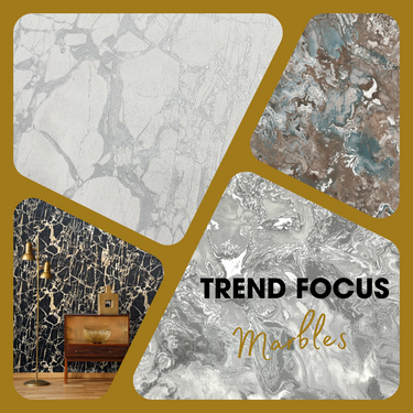Trend Focus- Marble and Stone Patterned Wallpaper