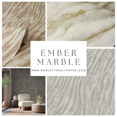 Marble Ember Wallpaper