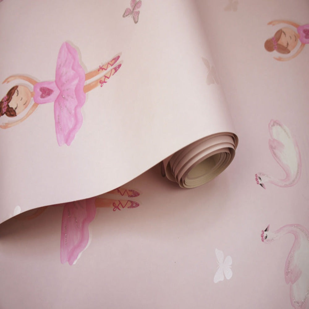 Ballerina Pink Wallpaper| Holden Wallcoverings | 12460 – Nobletts Wallpaper