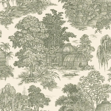 Osterley Green Wallpaper