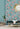 Amie Hydrangea Teal Wallpaper