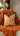 Paul Moneypenny Tall Orange Cushion