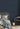 Painted Brick Navy Wallpaper