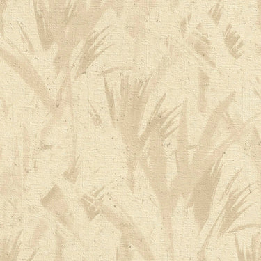 Palm Leaf Plaster Beige Wallpaper