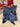 Paul Moneypenny Tied Up Navy Cushion