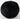 Paul Moneypenny Ziggy Round Black Cushion