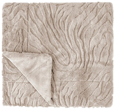 Paul Moneypenny Ziggy Taupe Throw