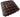 Raffles Chocolate Throw