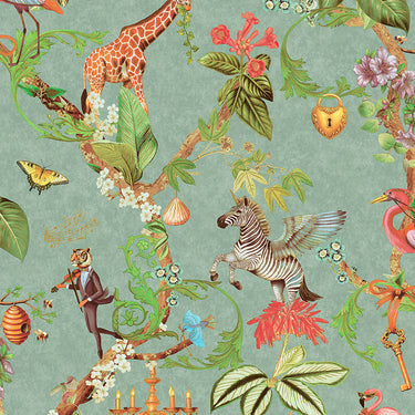 Safari symphony Soft Teal