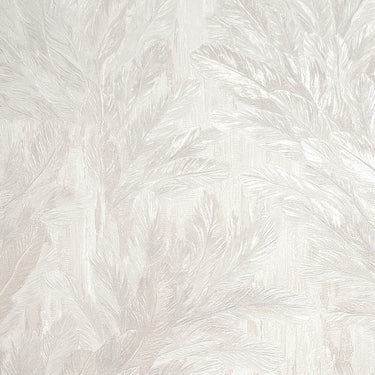 Silvana Feather Warm Ivory Wallpaper