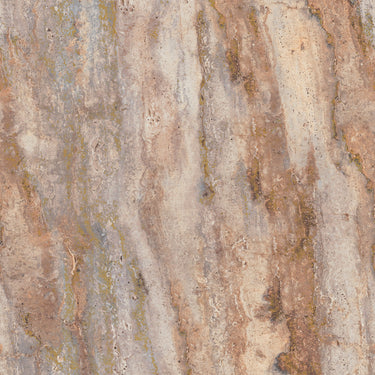 Structured Walls Stone Facade Coral Wallpaper