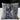 Torcello Navy Cushion | Feather Filled Luxury Cushion | Nobletts