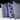 Jorvik Navy Cushion | Malini | Feather Filled