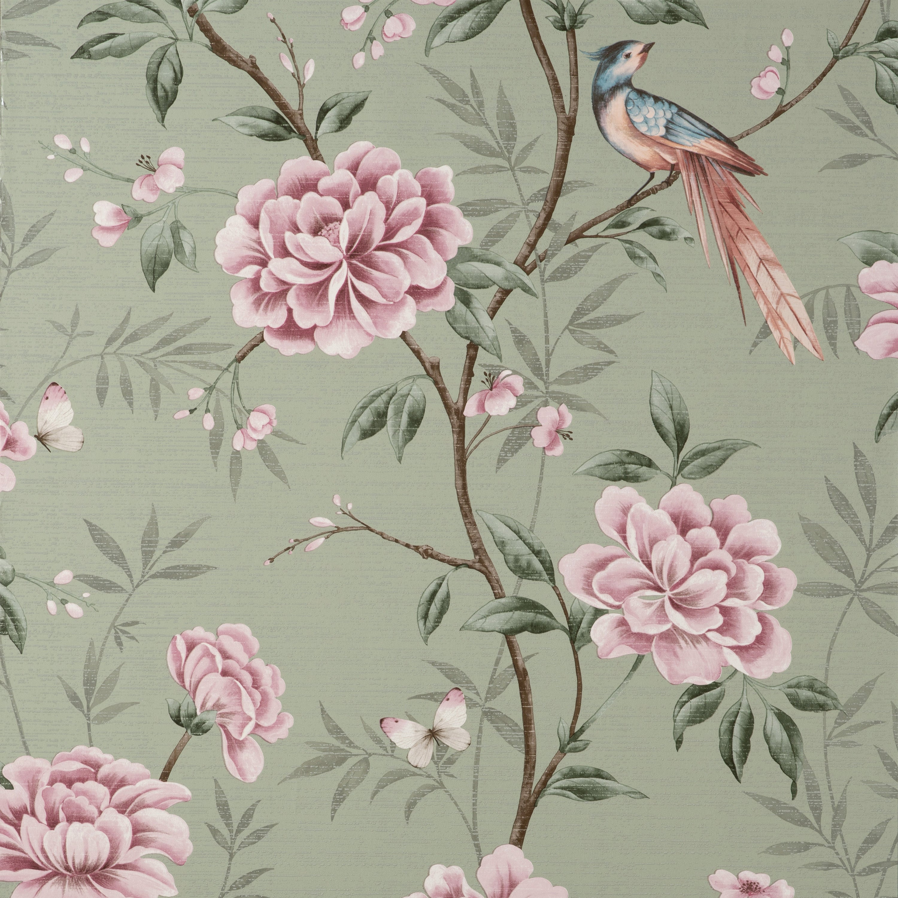 Pink And Green Flower Wallpaper pink-and-green-flower-wallpaper