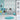 Graffiti Panel Blue Grey Wallpaper | WonderWall by Nobletts | #Variant SKU# | Ugepa