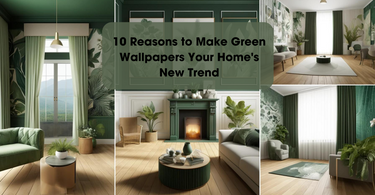 10 Reasons to Make Green Wallpapers Your Home's New Trend