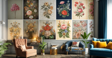 Flower Power: Beautiful Wallpaper Murals with Floral Designs