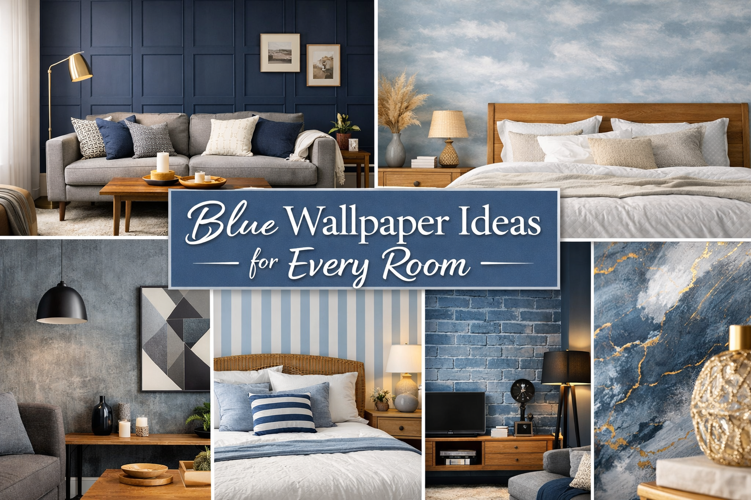 Blue Wallpaper Ideas You’ll Actually Love – Nobletts Wallpaper