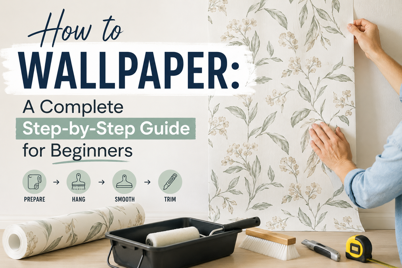How to Wallpaper: A Complete Step-by-Step Guide for Beginners ...
