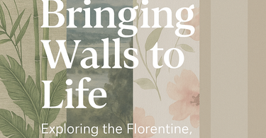 Bringing Walls to Life: Exploring the Florentine, Painted Landscape Petal Rasch Collection