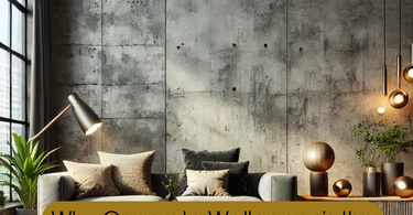 Why Concrete Wallpaper is the Hottest Interior Trend Right Now