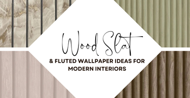 Fluted Wood & Marble Slat Wallpaper: The Interior Trend Everyone’s Talking About