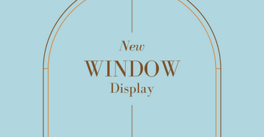 Unveiling Our Enchanting New Window Display: A Symphony of Textures and Hues