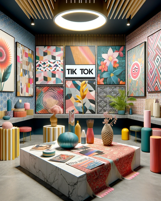 Tik Tok Top Picks | The Lastest Wallpaper Trends from Nobletts Wallpaper