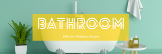 Bathroom Wallpaper | Washable Wallpaper |