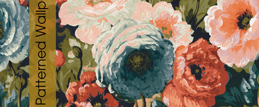 Floral Patterned Wallpaper