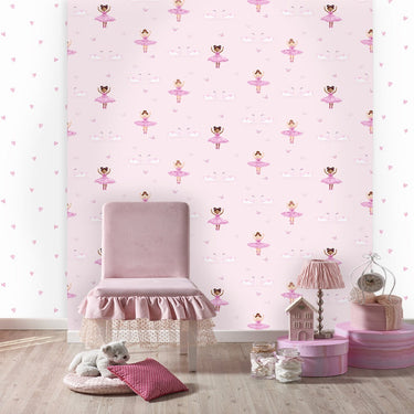 Ballerina Pink Wallpaper| Holden Wallcoverings | 12460