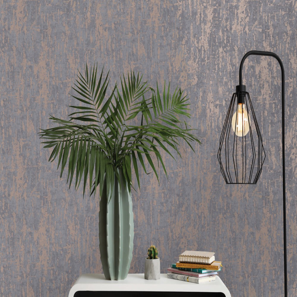 Urban Loft Texture Dark Slate Wallpaper Holden Wallcoverings 12932