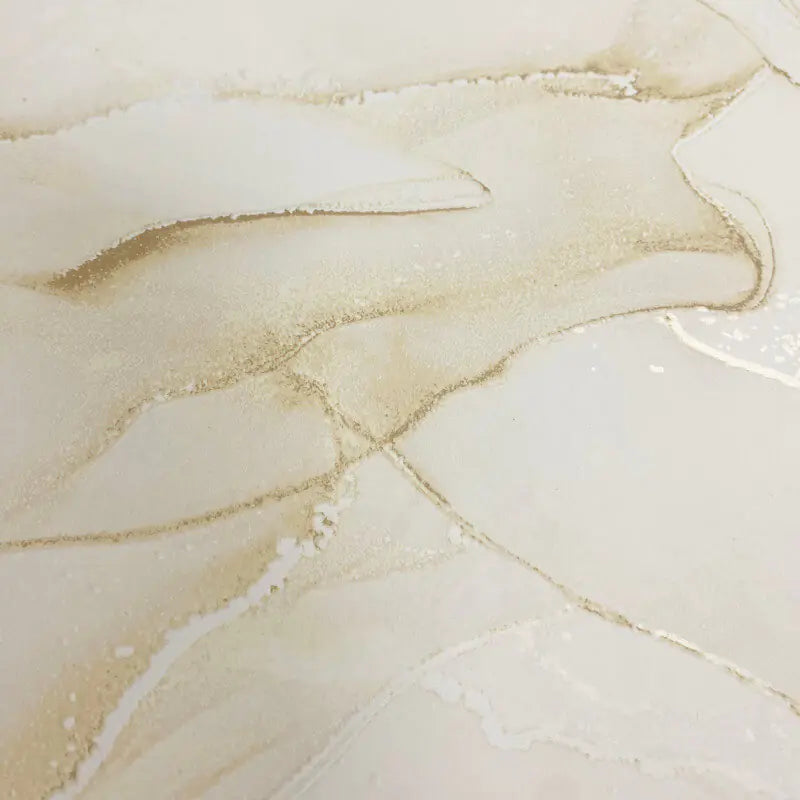 Elysian Marble Cream Wallpaper - Floral Marble Wallpaper - Nobletts