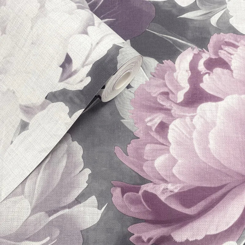 Doretta Floral Pink Wallpaper - Blossom Wallpaper - Nobletts Wallpaper