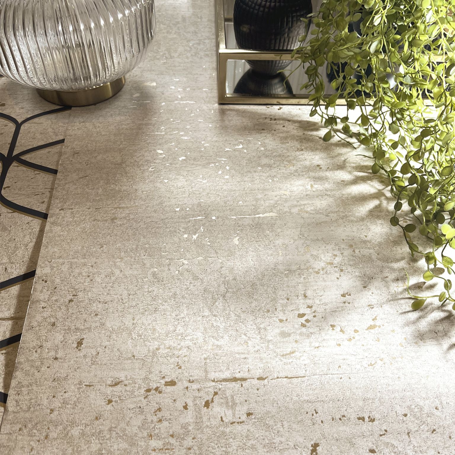 Concrete Texture Cream Wallpaper Close-up