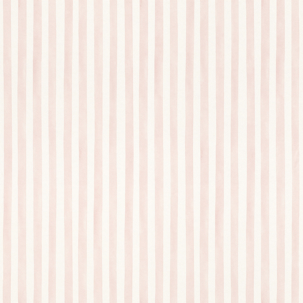Pink and White Stripe Wallpaper | Rasch Wallcoverings |  252750