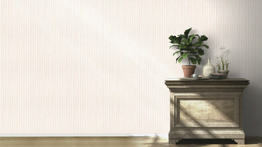Pink and White Stripe Wallpaper | Rasch Wallcoverings |  252750