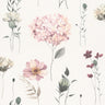 Floral Pink and Green Wallpaper| Rasch Wallcoverings | 300642