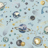 Galaxy Teal Wallpaper | Rasch Wallcoverings | 300949