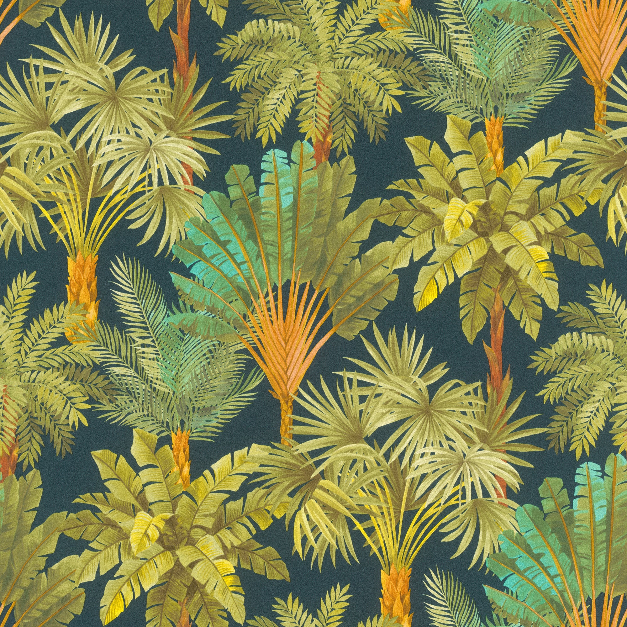 Botanical Green Wallpaper | Tropical Wallpaper | 478242