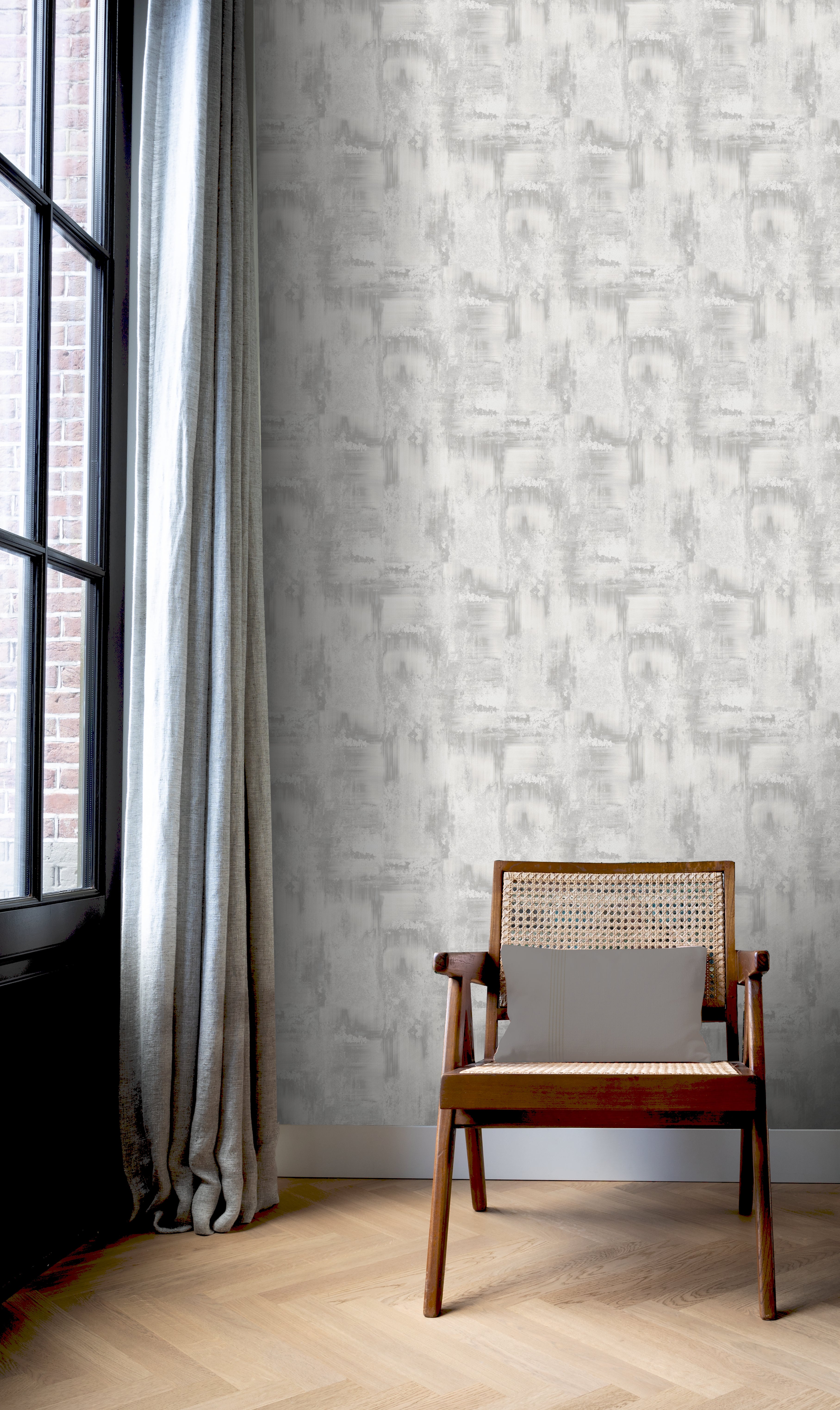 Solara Dove Grey Wallpaper | Rasch Wallcoverings | 538540